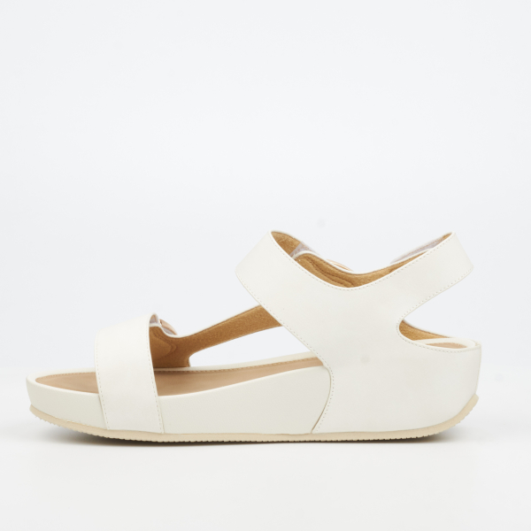 Delia 11 Faux Leather Shoes - White - Image 6