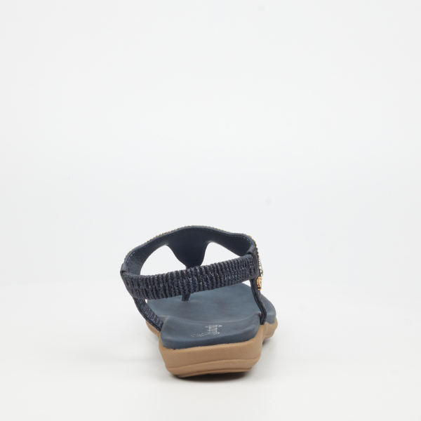 Geri 3 Faux Leather Shoes - Navy - Image 4
