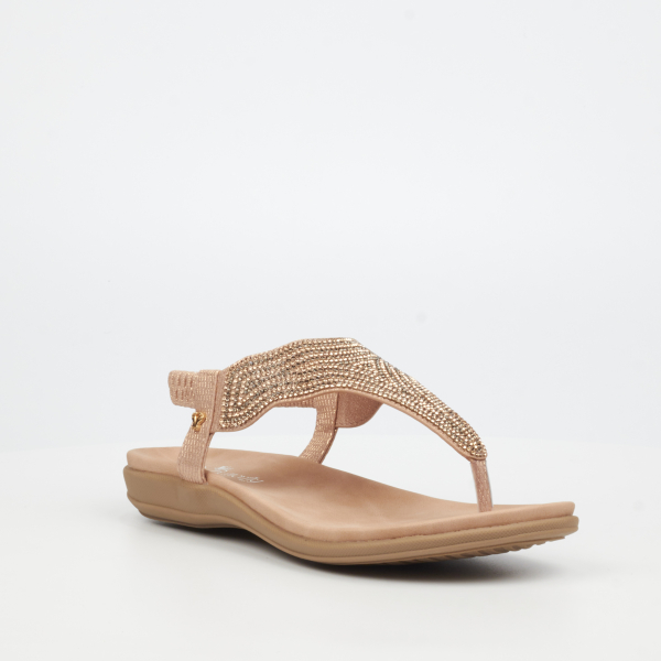 Geri 3 Faux Leather Shoes - Rose Gold - Image 2