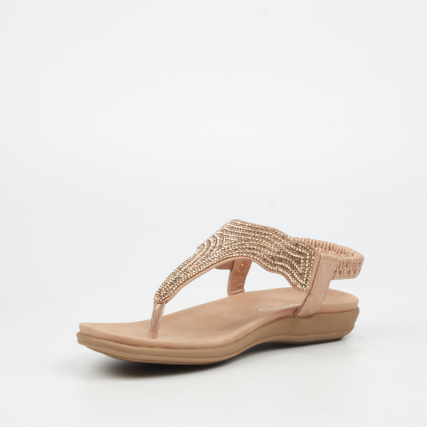 Geri 3 Faux Leather Shoes - Rose Gold - Image 7