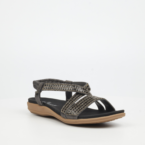Geri 4 Faux Leather Shoes - Black - Image 2