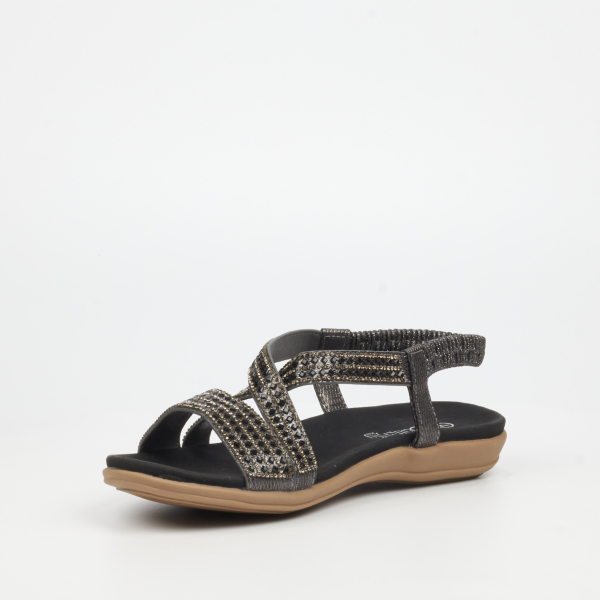 Geri 4 Faux Leather Shoes - Black - Image 7