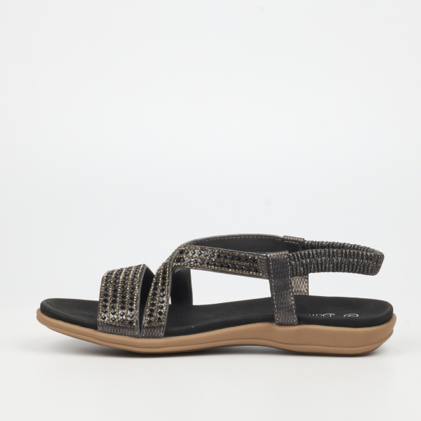 Geri 4 Faux Leather Shoes - Black - Image 6