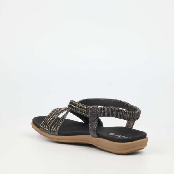 Geri 4 Faux Leather Shoes - Black - Image 5