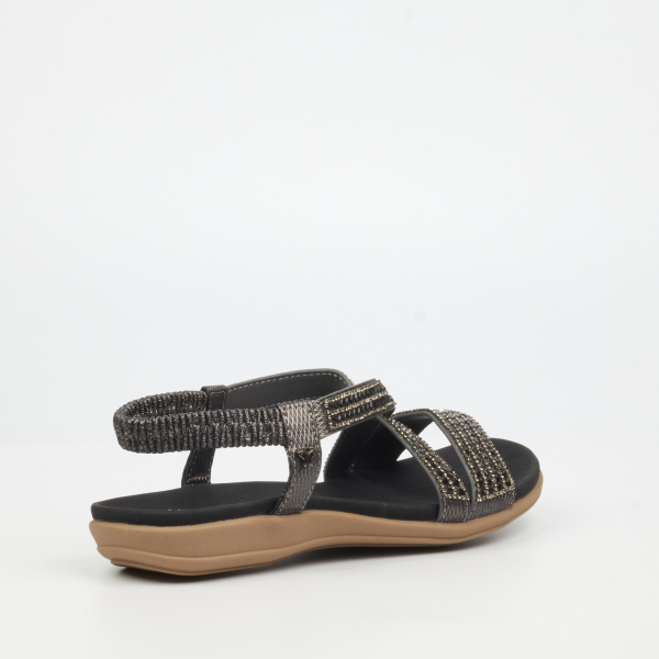 Geri 4 Faux Leather Shoes - Black - Image 3