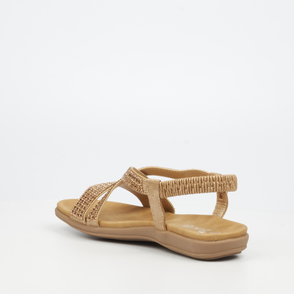 Geri 4 Faux Leather Shoes - Champagne - Image 5