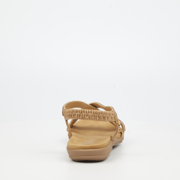 Geri 4 Faux Leather Shoes - Champagne - Image 4