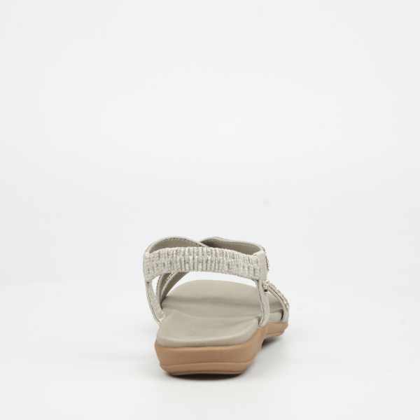 Geri 4 Faux Leather Shoes - Silver - Image 4