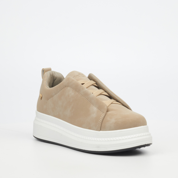 Senhora 22 Faux Nubuck Sneakers - Taupe - Image 2