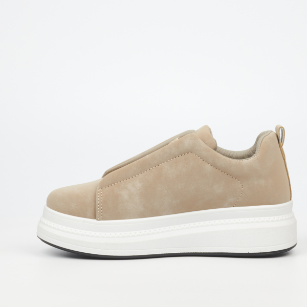 Senhora 22 Faux Nubuck Sneakers - Taupe - Image 5