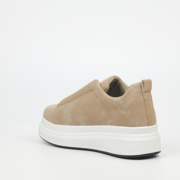 Senhora 22 Faux Nubuck Sneakers - Taupe - Image 4
