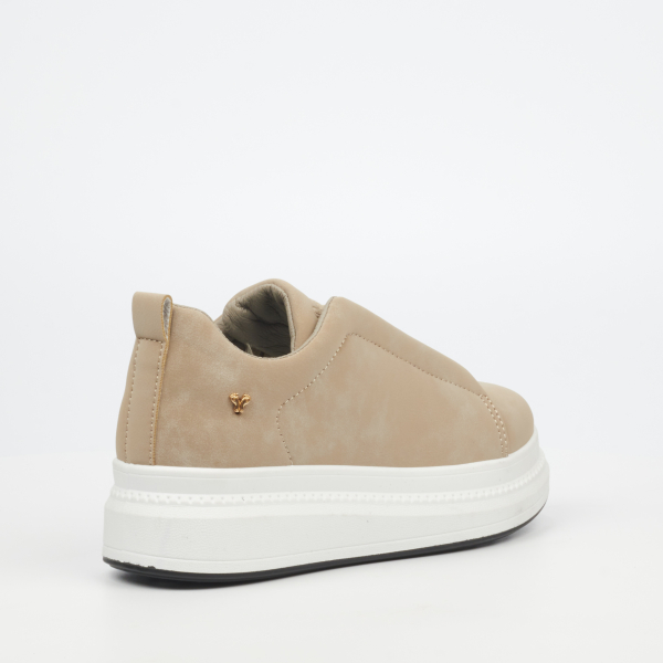 Senhora 22 Faux Nubuck Sneakers - Taupe - Image 3