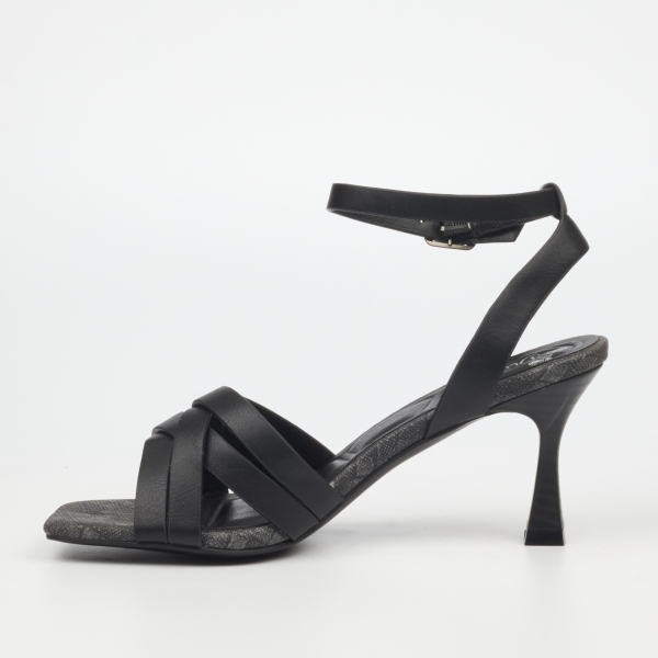 Vanca 1 Faux Leather High Heels - Black - Image 5