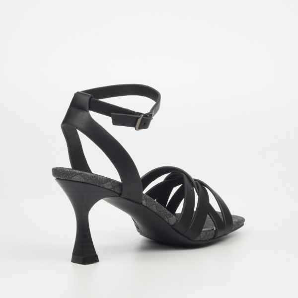 Vanca 1 Faux Leather High Heels - Black - Image 3