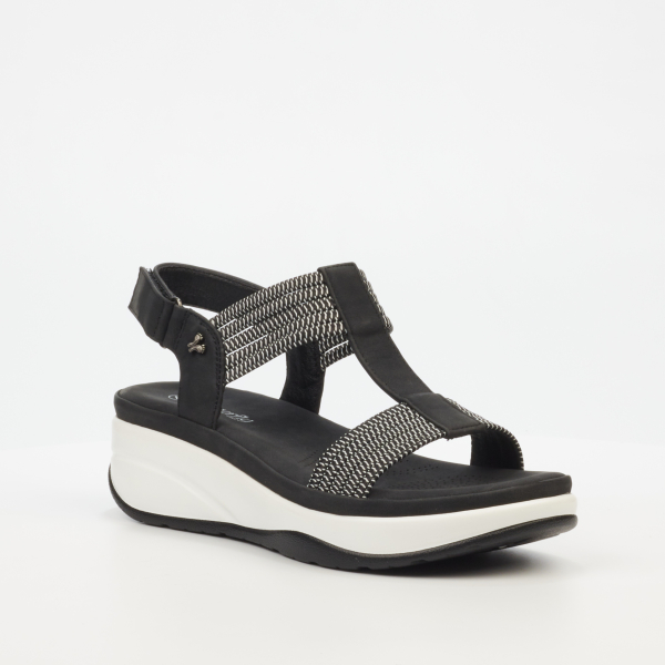 Mieko 1 Faux Nubuck Shoes - Black - Image 2