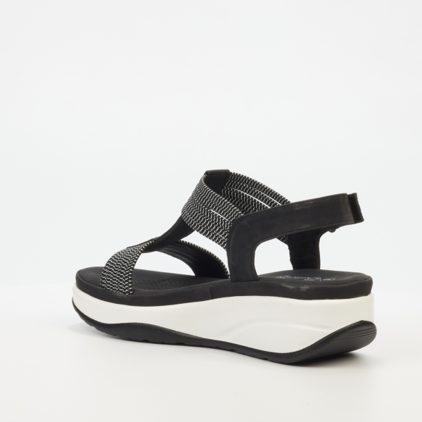 Mieko 1 Faux Nubuck Shoes - Black - Image 4