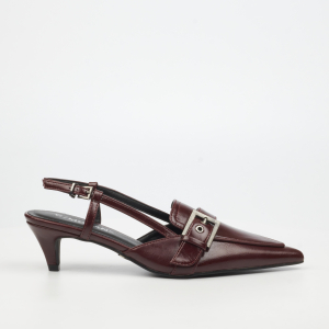 Caitlin 1 Low Heels - Burgundy