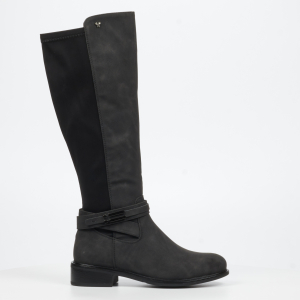 Huda 19 High Boots - Black