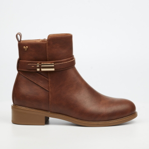 Huda 23 Ankle Boots - Tan