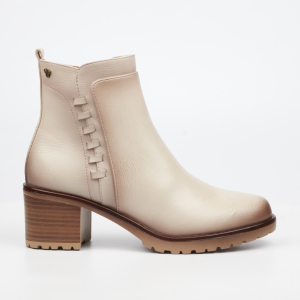 Noxer 7 Ankle Boots - Bone