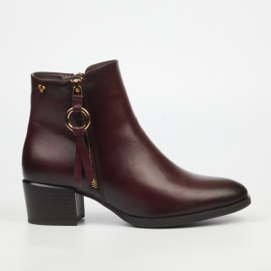Shanae 1 Ankle Boots - Burgundy