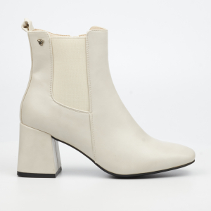 Shardae 1 Ankle Boots - Ivory