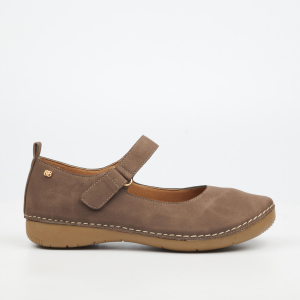 Cindi 5 Faux Nubuck Pumps - Chocolate