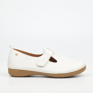 Cindi 6 Faux Leather Pumps - White