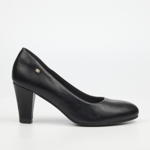 Nerina 1 Faux Leather High Courts - Black