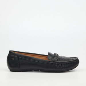 Porto 1 Faux Leather Shoes - Black